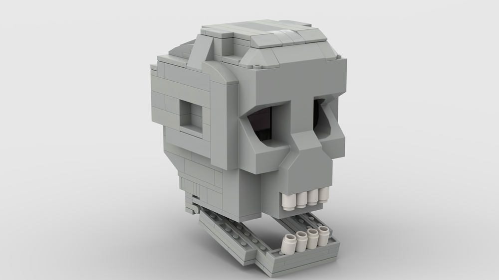 LEGO MOC Skull by Rapter358 | Rebrickable - Build with LEGO