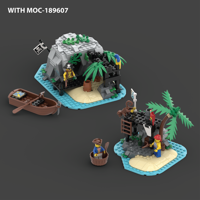LEGO MOC 1873 Pirates Treasure Remake by COLEMANTREBORBESTJEDITOHAVEEVE ...