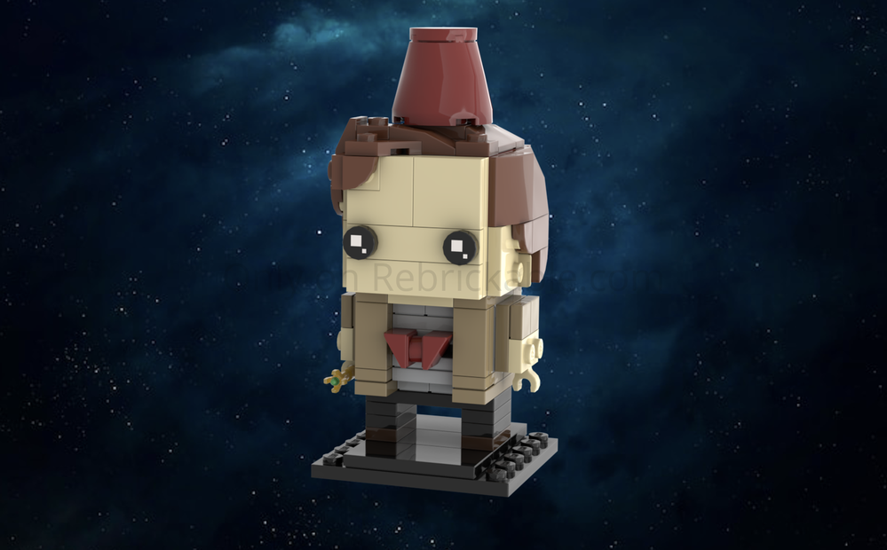 LEGO MOC The eleventh Doctor Brickheadz by raguidel | Rebrickable ...