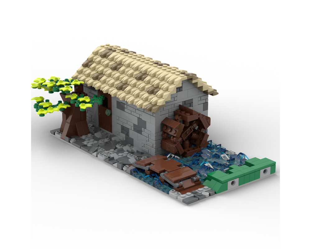 LEGO MOC Modular medieval mill by Cegeha Elbe | Rebrickable - Build ...