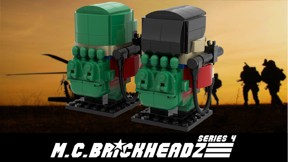 LEGO MOC Bazooka (1985) - M.C.Brickheadz series 4 by Headache ...