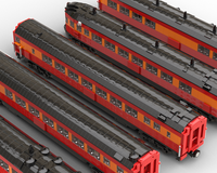 LEGO MOC-191674 1:48 Southern Pacific “Daylight” Five Car Set by
