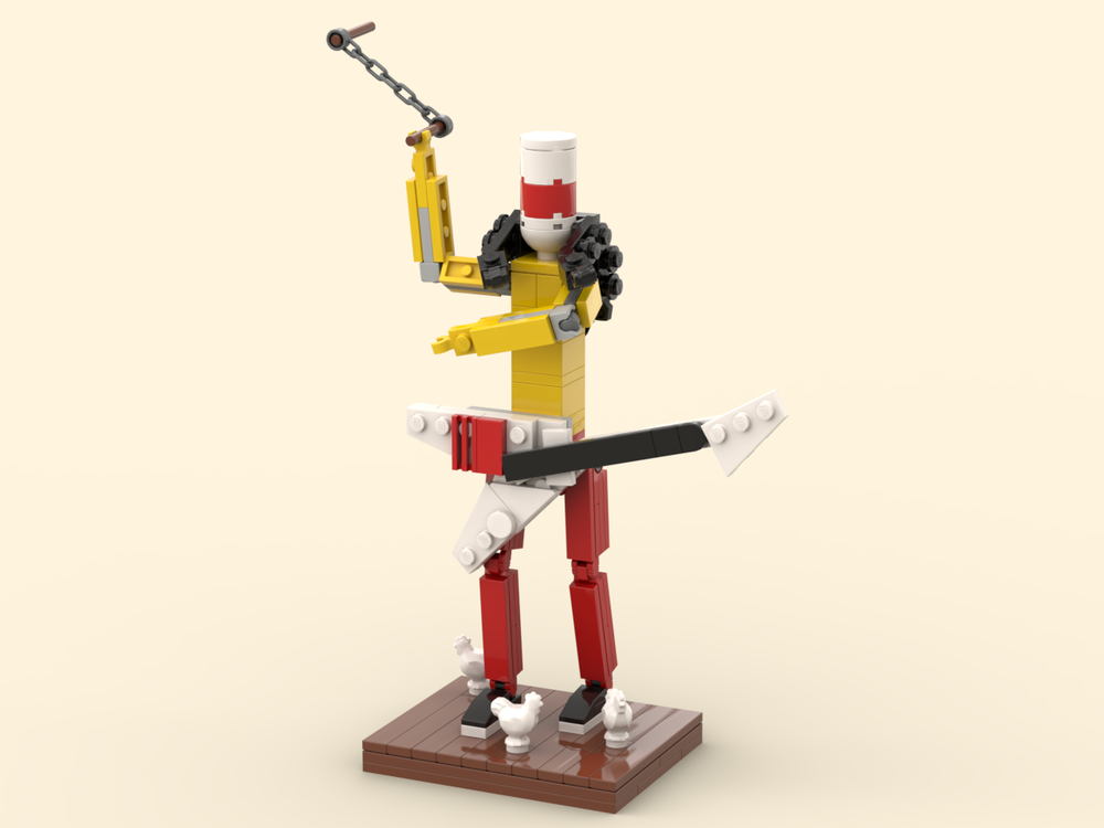 LEGO MOC-191700 Buckethead by Joneone | Rebrickable - Build with LEGO