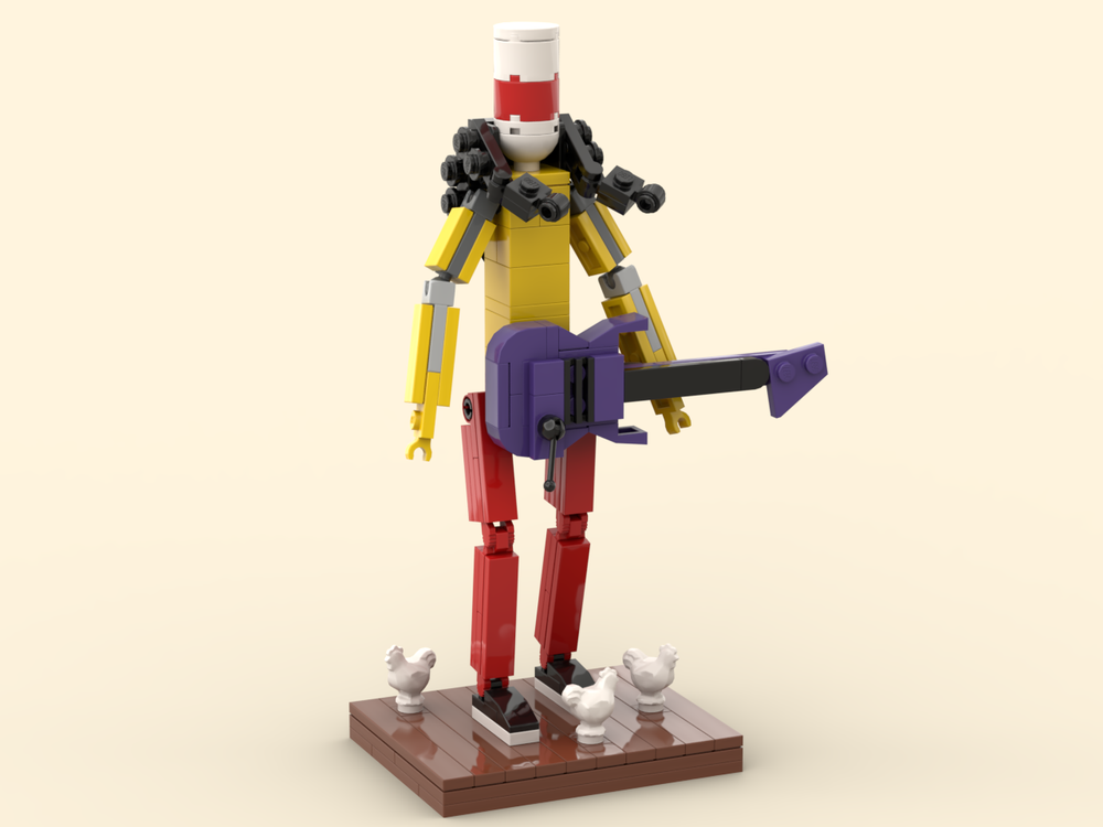 LEGO MOC-191700 Buckethead by Joneone | Rebrickable - Build with LEGO
