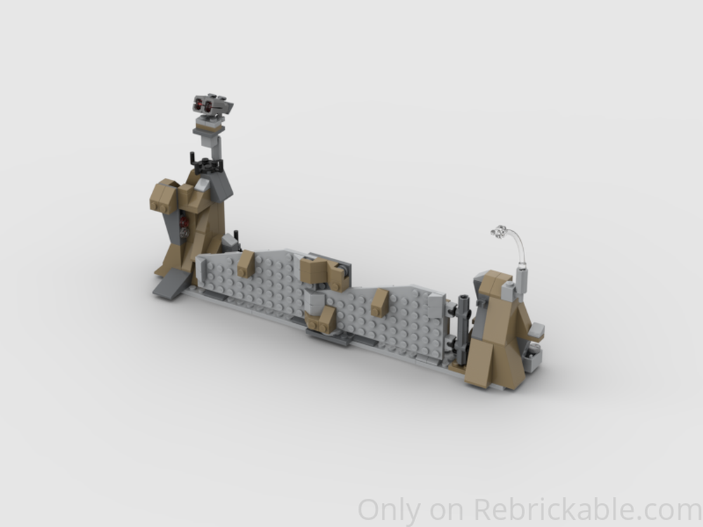 LEGO MOC-191705 75373 -Ambush on Mandalore Battle Pack Gate- ALT