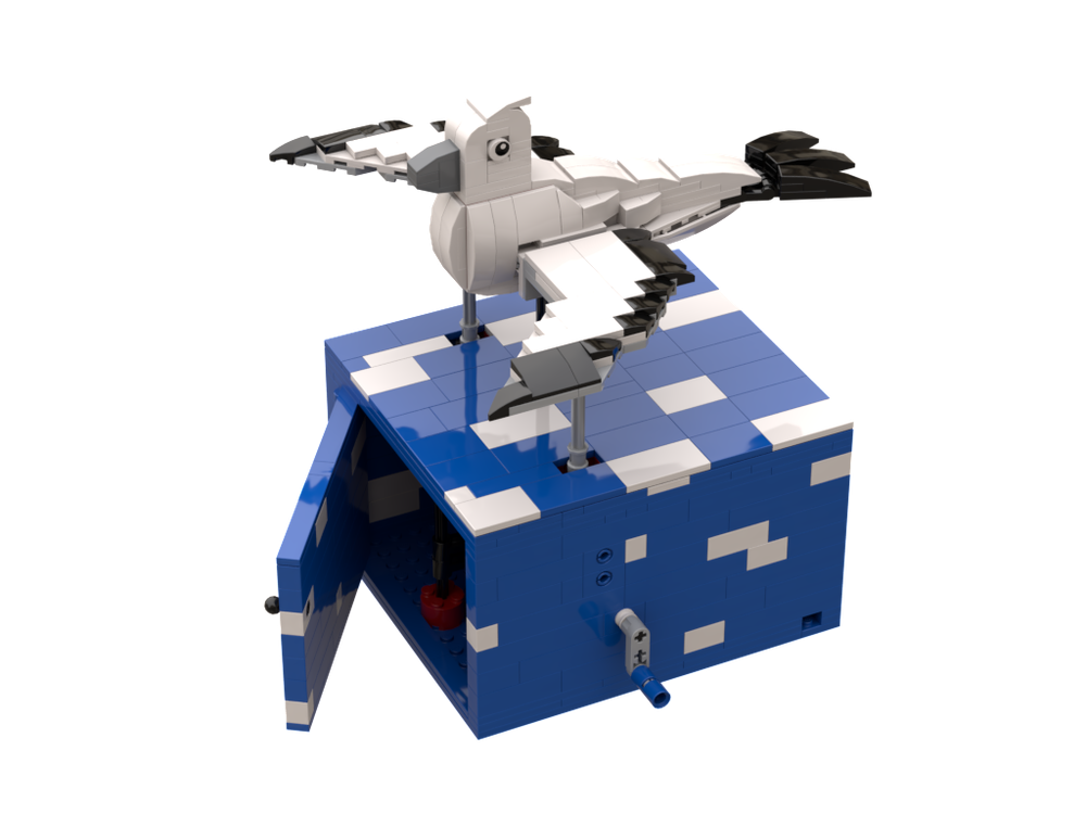 LEGO MOC Mechanical Motion Scenes Seabird - Automaton by bloco_de ...