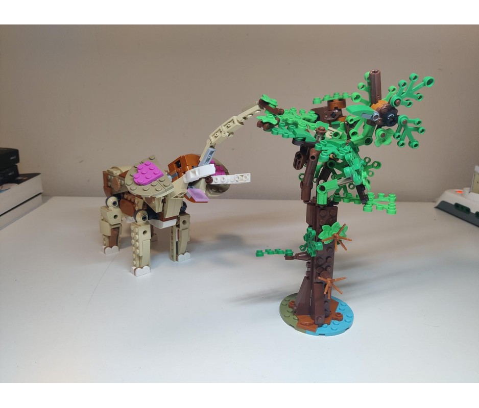 LEGO MOC 31150 Elephant by Blessed Goodtimes Rebrickable Build with LEGO