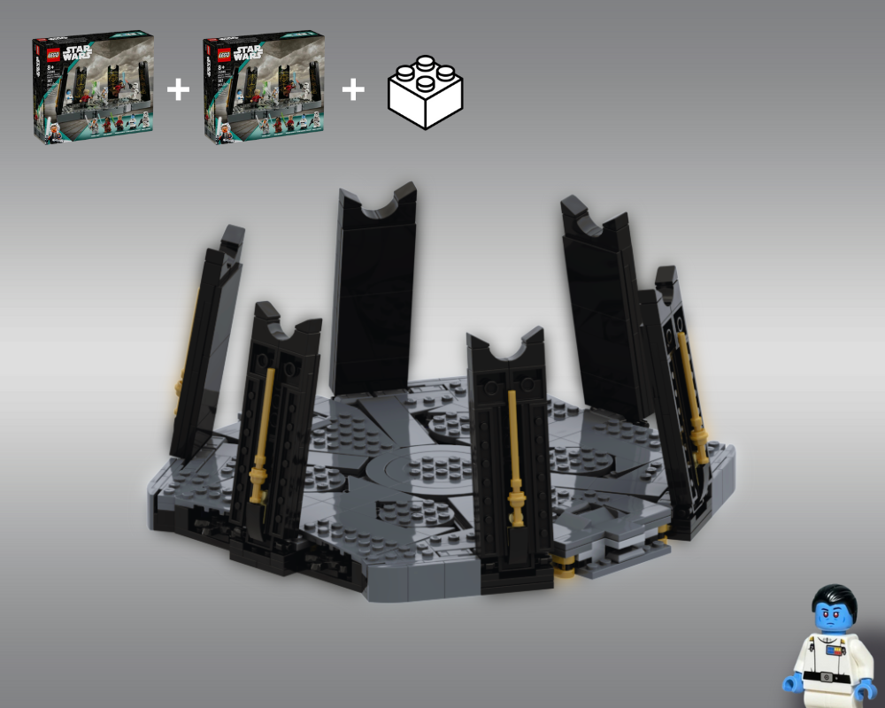 LEGO MOC-191766 Duel on Peridea - Set 75385 Extension by