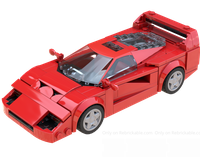LEGO MOC-191778 Ferrari F40 Supercar - Corrected Rear Wing by