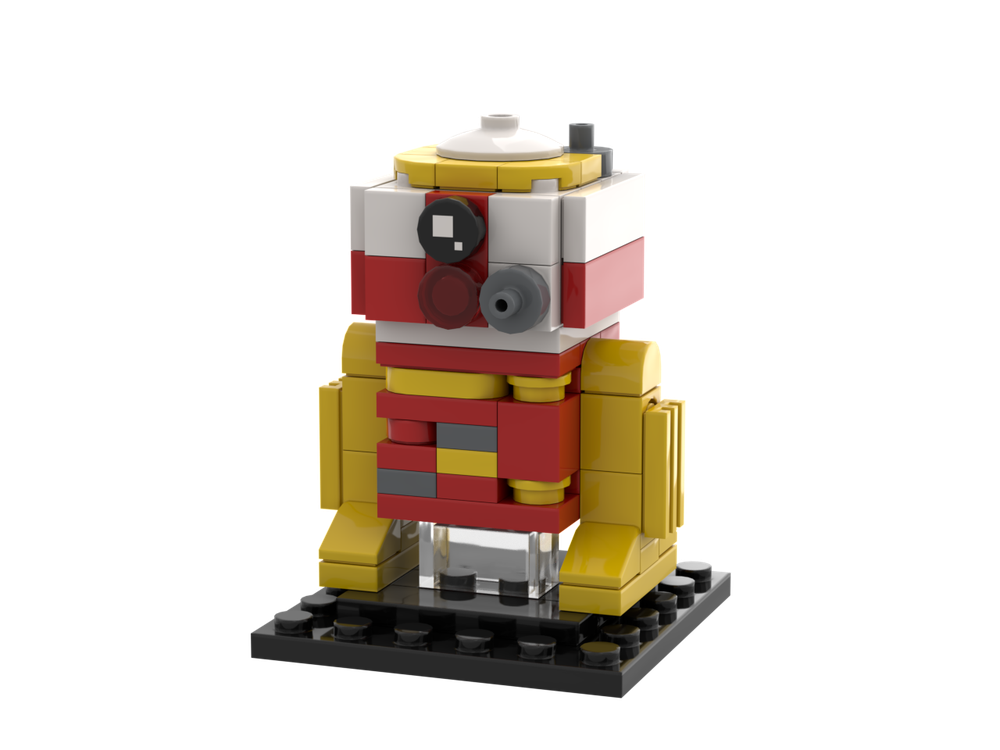 LEGO MOC L3-GO Brickheadz by Ant0noo | Rebrickable - Build with LEGO