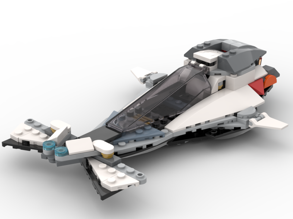 LEGO MOC Crossbow starfighter by Sonic_screen | Rebrickable - Build ...