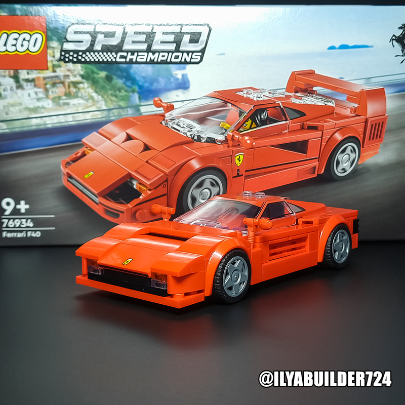 LEGO MOC 76934 Ferrari Testarossa by ilyabuilder724