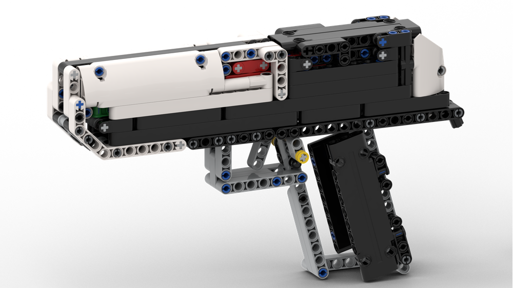 LEGO MOC Desert Eagle by RomAuLait Rebrickable Build with LEGO