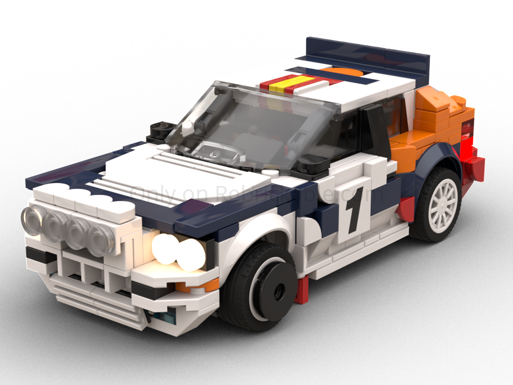 LEGO MOC-191969 Lancia Delta-HF INTEGRALE Jolly Club (HF INTEGRALE ...