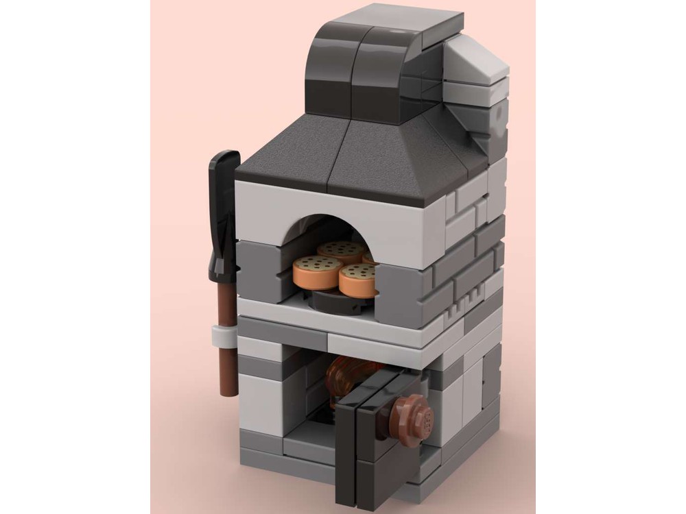 LEGO MOC Medieval Bakery Oven by Architect5516 | Rebrickable - Build ...