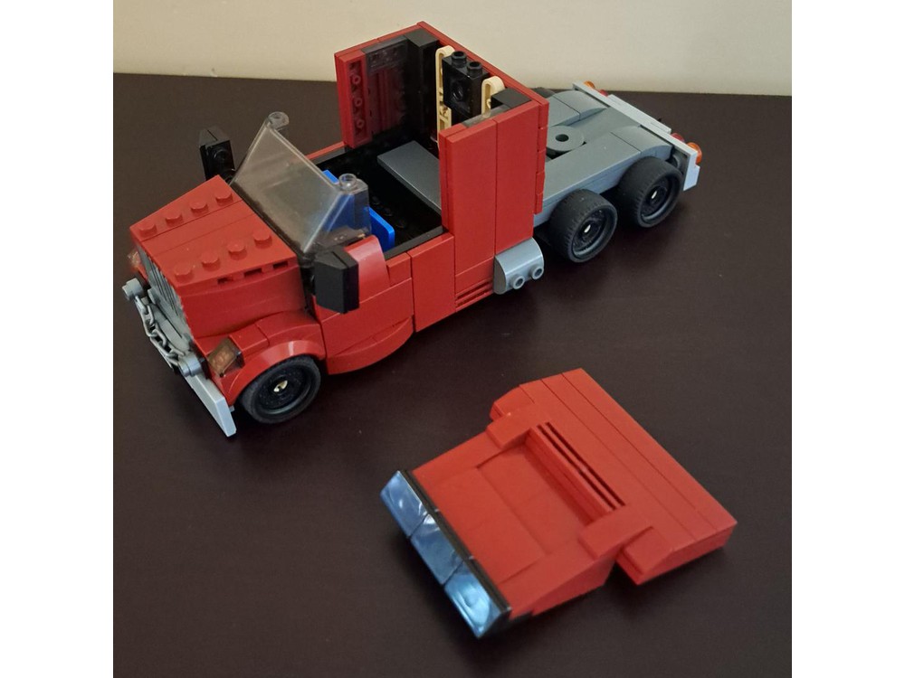 Lego Moc American Truck By Wbeng Rebrickable Build With Lego