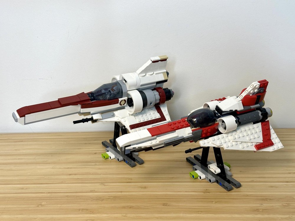LEGO MOC Battlestar Galactica Colonial Viper - Alternate Build of