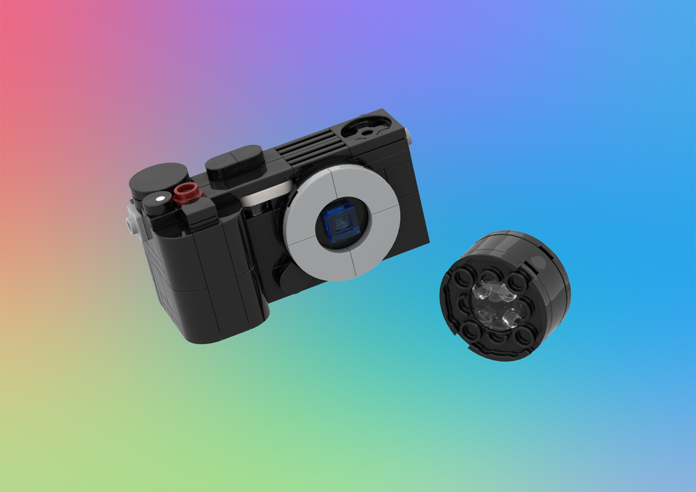 LEGO MOC Sony ZV-E10 II Camera by PandisPandus | Rebrickable - Build ...