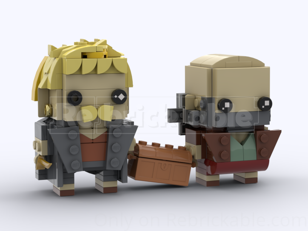 LEGO MOC-192141 Pintel & Ragetti - Pirates of the Caribbean by ...