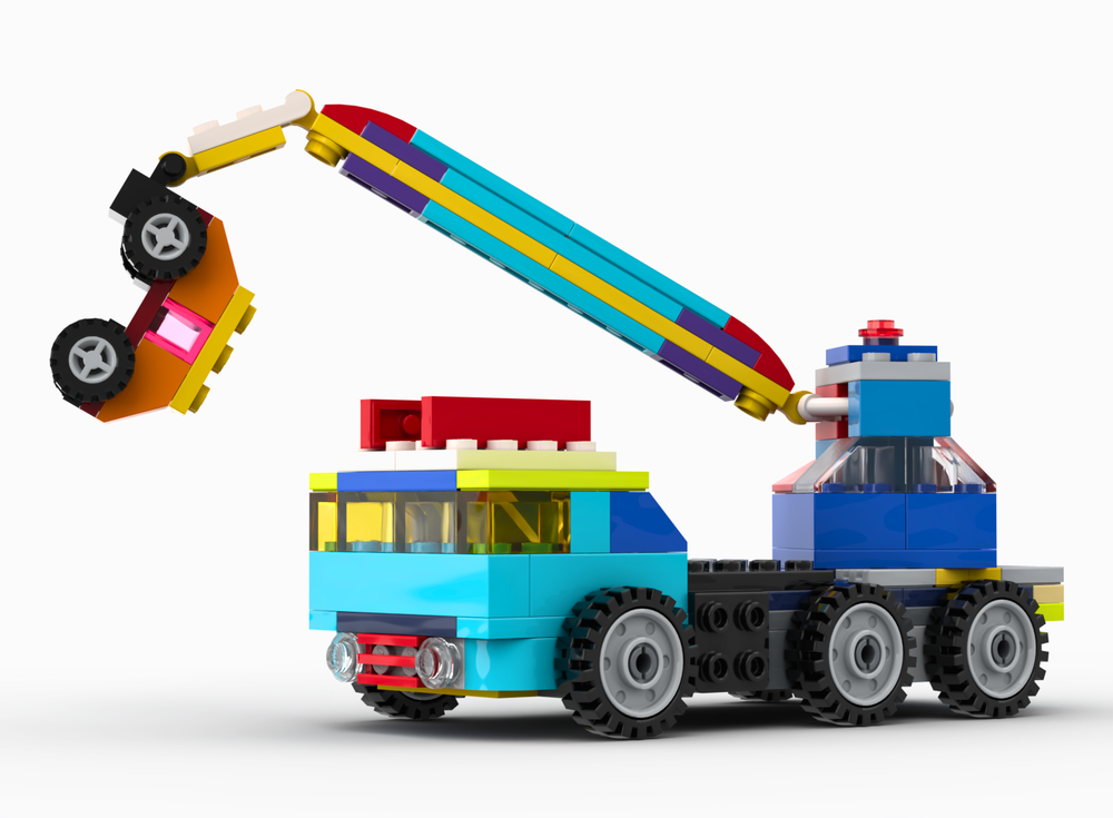 LEGO MOC 10696 Mobile crane by Lenarex | Rebrickable - Build with LEGO