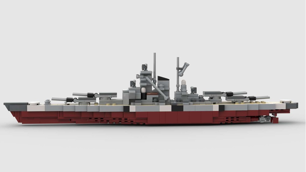 LEGO MOC KMS Bismarck by RMC1138 | Rebrickable - Build with LEGO