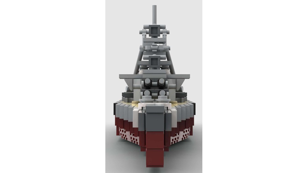 LEGO MOC KMS Bismarck by RMC1138 | Rebrickable - Build with LEGO