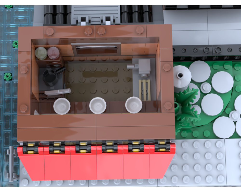 LEGO MOC NINJAGO city Inner corner by CT-2007 | Rebrickable