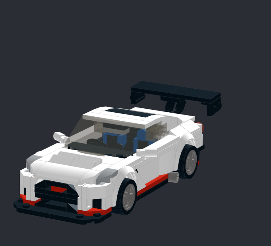 LEGO MOC Nissan R35 GTR (Gran Turismo Ver.) by Ryuza | Rebrickable ...