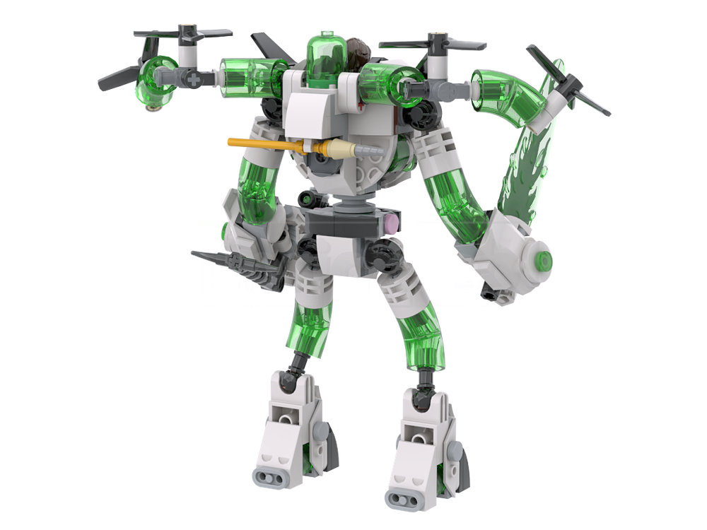 LEGO MOC-192300 Mateo & Z-Blob Airborne Mech - (71471-1 & 71454-1