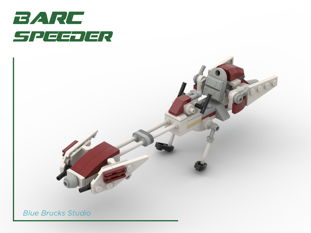 LEGO MOC BARC Speeder by Blue Bricks Studio | Rebrickable - Build with LEGO