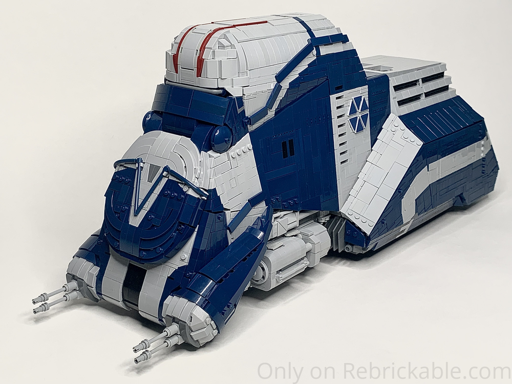 LEGO MOC UCS Clone Wars MTT Confederacy of Independent Systems CIS Version by The Minikit Guy Rebrickable Build with LEGO