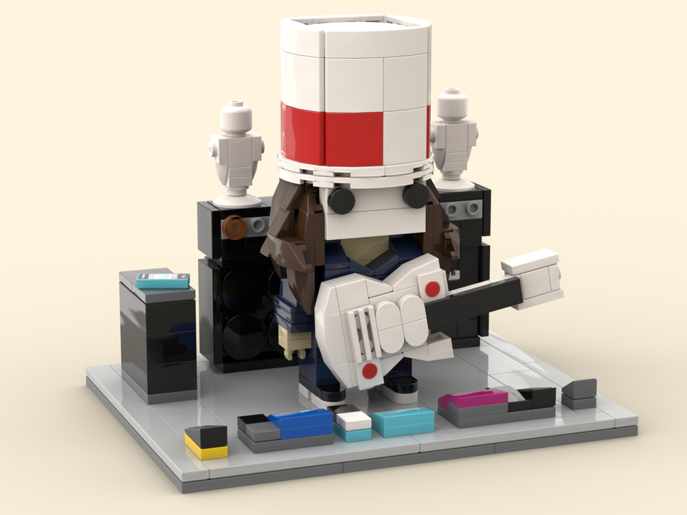LEGO MOC Buckethead Brickheadz by Joneone | Rebrickable - Build with LEGO
