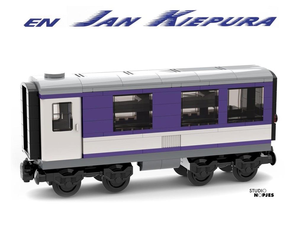 LEGO MOC-192422 Train Sleeper Car - EN Jan Kiepura (6-wide) by