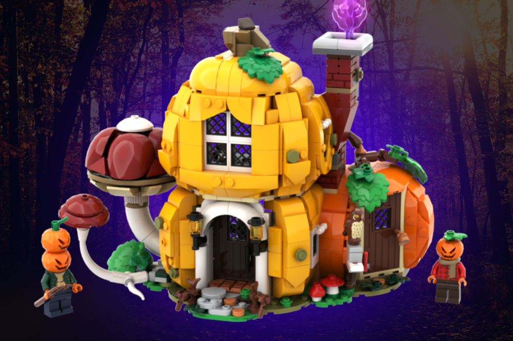 LEGO MOC Gourd Grove - Autumn Village by Ploopis | Rebrickable - Build ...