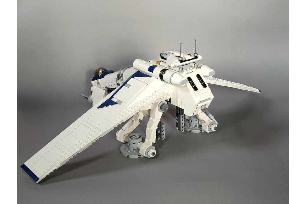 LEGO MOC Republic Dropship by kwiqtkowski_LD | Rebrickable - Build with ...