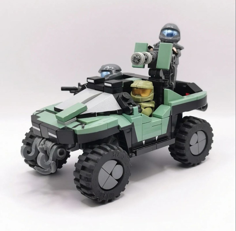 LEGO MOC Halo Warthog by bricktingsmon | Rebrickable - Build with LEGO