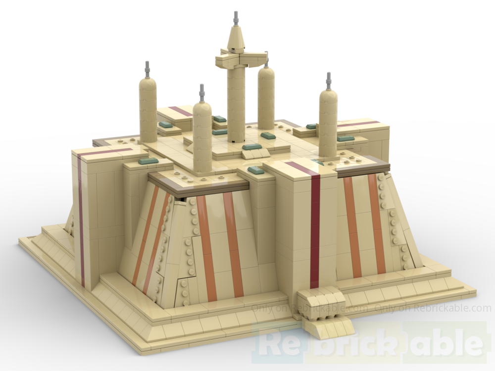 The Coruscant temple midi scale
