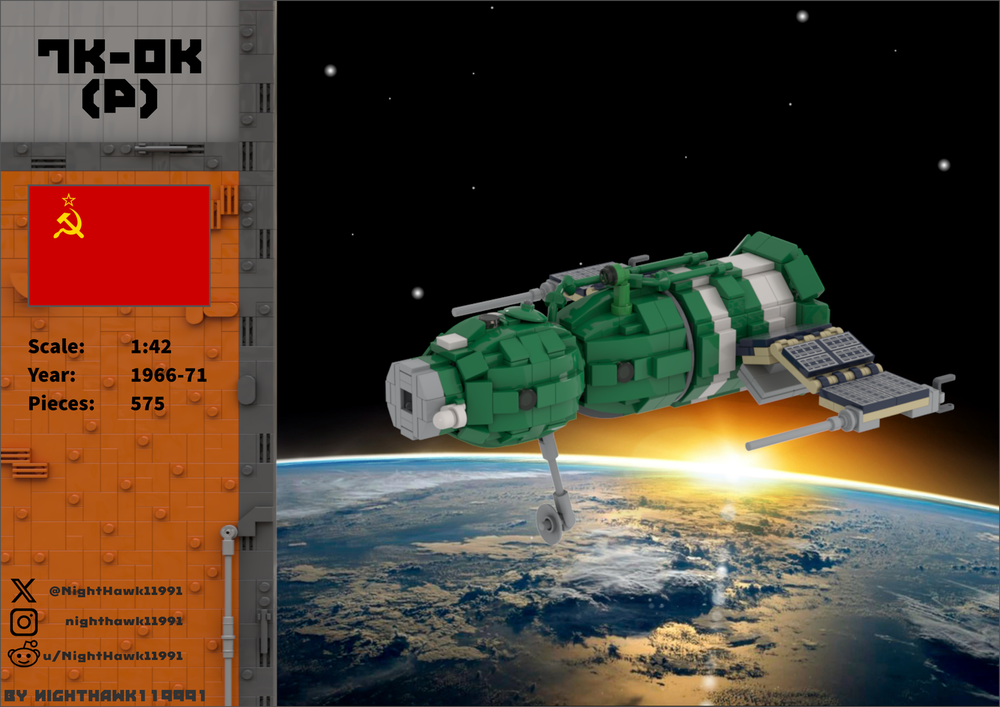 LEGO MOC 7K-OK (P) (1:42 Minifig scale) by NightHawk11991