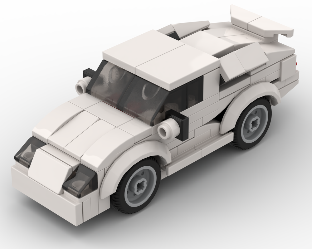 LEGO MOC 10337 Mini-Lamborghini Countach 5000 Quattrovalvole by