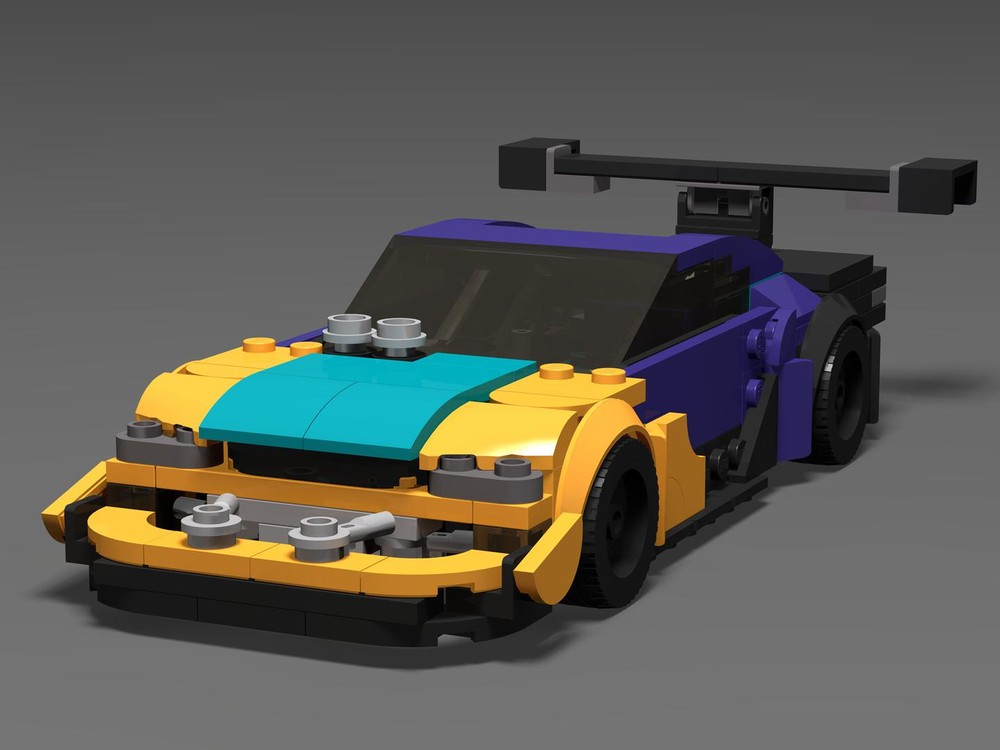 LEGO MOC 76935 S14 Inspired Track/Drift Car Alternate Build by