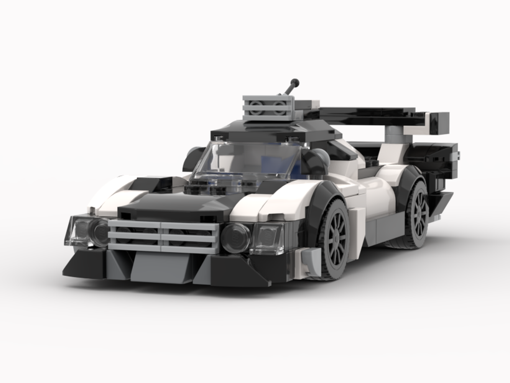 LEGO MOC Mercedes Benz CLK GTR LM by Juan480 | Rebrickable - Build with ...