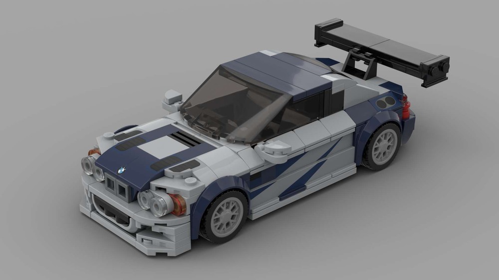 LEGO MOC Speed Champions BMW M3 E46 Gtr from Need for Speed Most Wanted ...