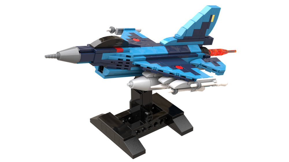 LEGO MOC Mitsubishi F-2 by the_bricks_designer | Rebrickable - Build ...