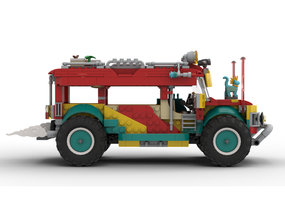 LEGO MOC Jeepney of the Philippines by gubsters | Rebrickable - Build ...