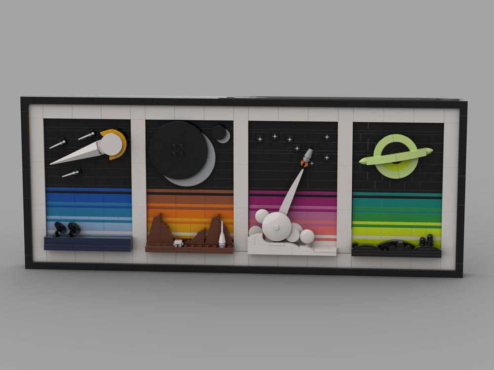 LEGO MOC-192764 Frame for Tales of the Space Age by brickstreet