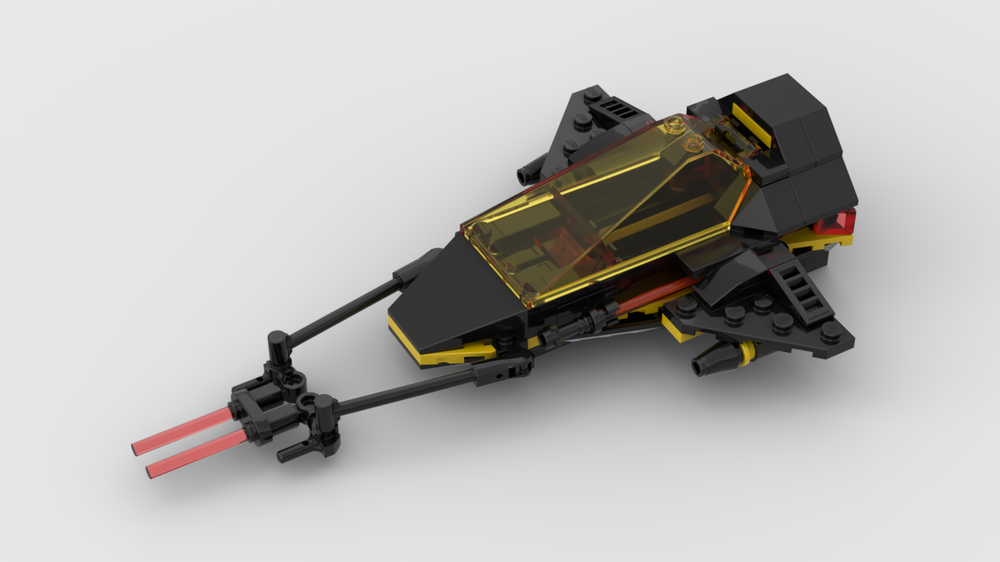 LEGO MOC CRUISER Blacktron version 2 by mathtuono | Rebrickable - Build ...