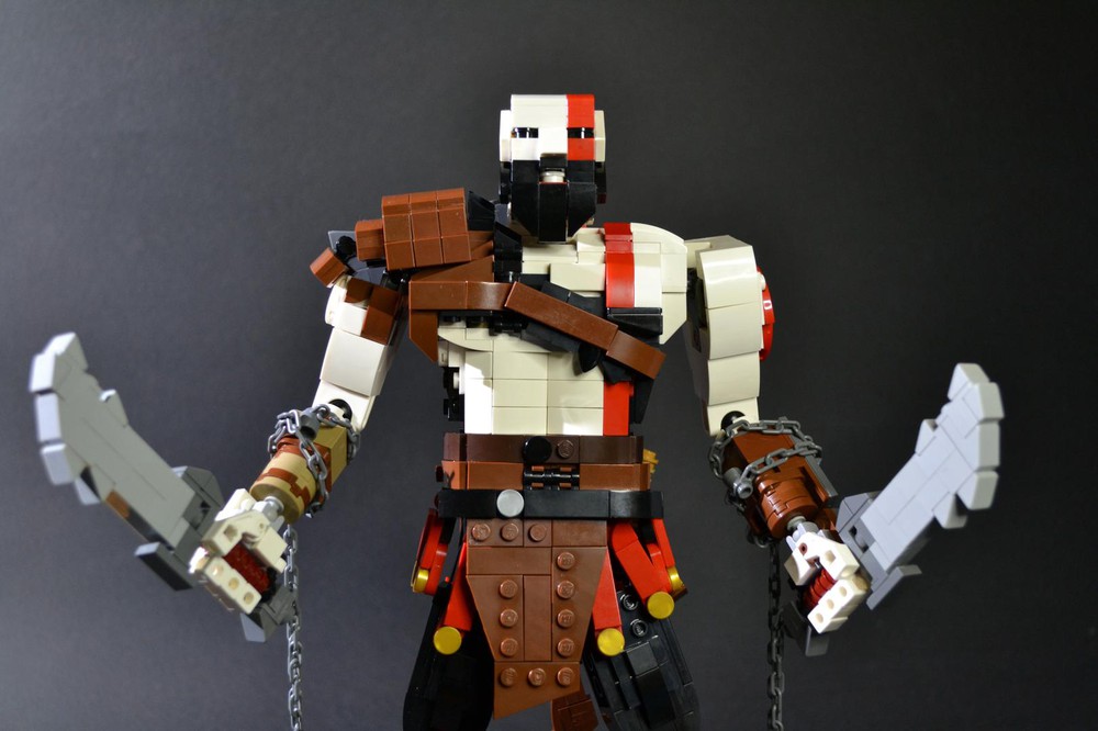 LEGO MOC Kratos - God of War 2018 by Blaze.Mocs | Rebrickable - Build ...