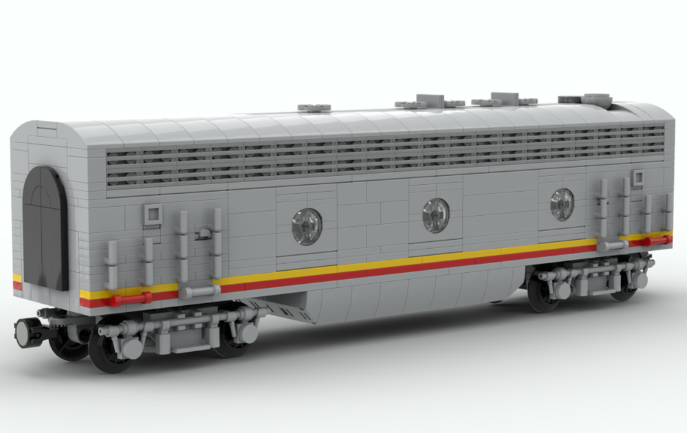 LEGO MOC ATSF EMD F7 Motor b by Fredo14 | Rebrickable - Build with LEGO