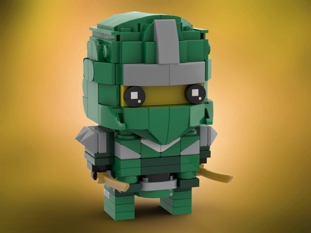 LEGO MOC Lloyd ZX Brickheadz by Ant0noo Rebrickable Build with LEGO