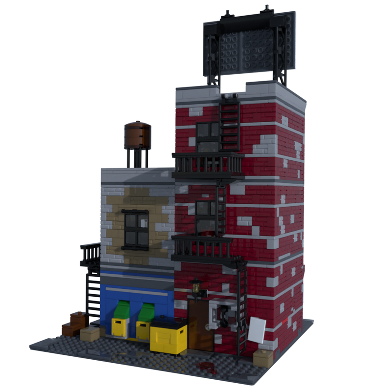 LEGO MOC MOC - Daredevil: Fogwell's Gym / Eddie Brock's Apartment ...